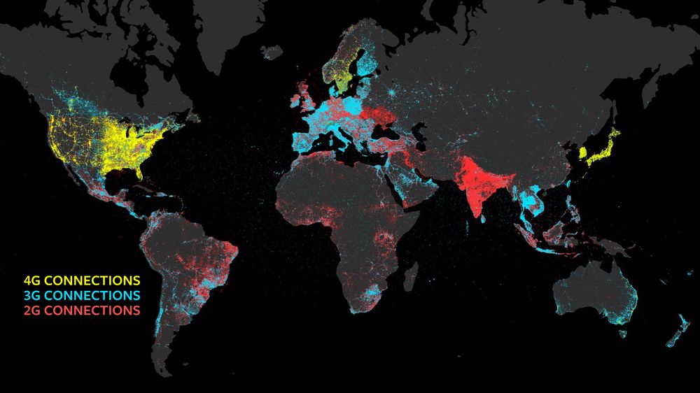Bildet viser nettdekningen per februar 2016, ifølge Facebook. Det er denne dekningen selskapet vil utvide.