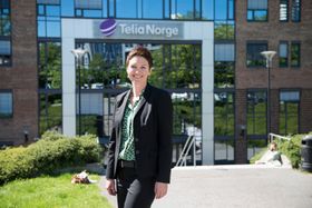 Kjersti Jamne, leder for privatmarkedet hos Telia Norge.