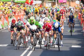 TV 2 har allerede solgt reklame for såkalt "split screen" under årets utgave av Tour de France. Bildet er fra TdF i 2016.