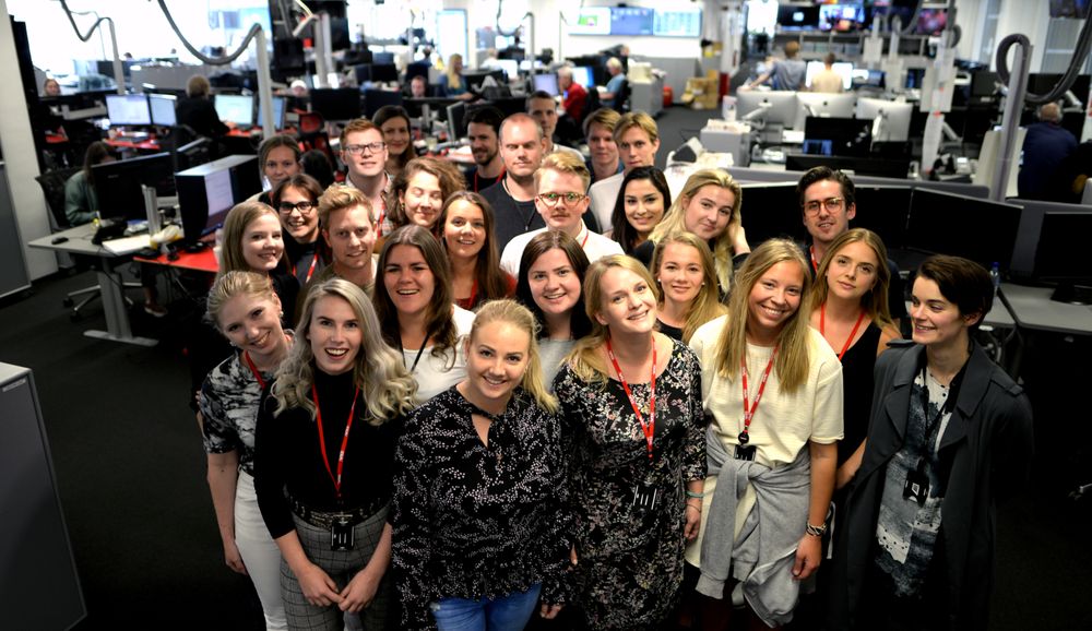 VG og VGTV har totalt 75 sommarvikarar.