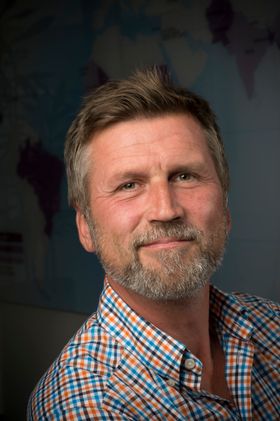 Kommunikasjonssjef i Kirkens Nødhjelp, Håkon Haugsbø.