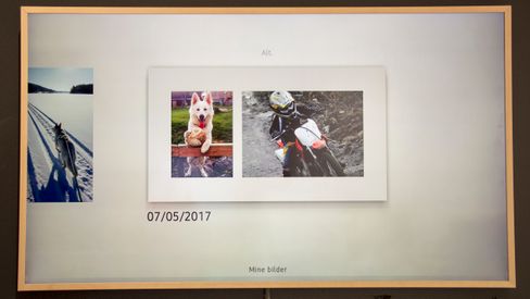 Du kan enkelt legge inn dine egne bilder