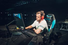 Christian «Devou» Solvang under finalen.