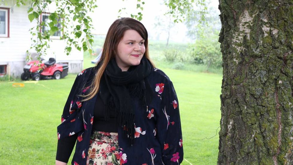 SATSAR: Mariell Øyre starta konseptbutikken Fredag på Gamle Lærdalsøyri i fjor, no opnar ho pop-up butikken Julefredag i Årdal.