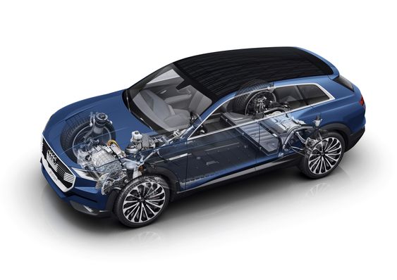 NESTE ÅR: Audi e-tron quattro er klar for norske kunder neste år.