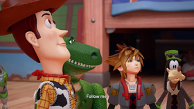 Slik vil Toy Story-universet se ut i Kingdom Hearts III.