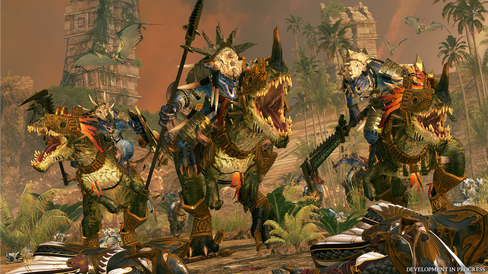 Hm, Lizardmen som rir andre reptiler?