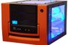 Apevia X-QPACK Aluminum Case w/ 3 Window-Red