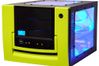 Apevia X-QPACK Aluminum Case w/ 3 Window-Yellow