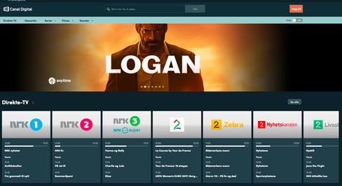 Go er navnet på Canal Digital Satellitts strømmetjeneste. Her kan du se alt innholdet du vanligvis har tilgjengelig rett i nettleseren. Get tilbyr også det samme.
