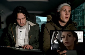 Ylvis-brødrene lurer Linn de Lange i en taxi..