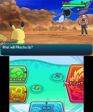Pokémon Sun droppet 3D-funksjonalitet i fjor. (Bilde: Nintendo)