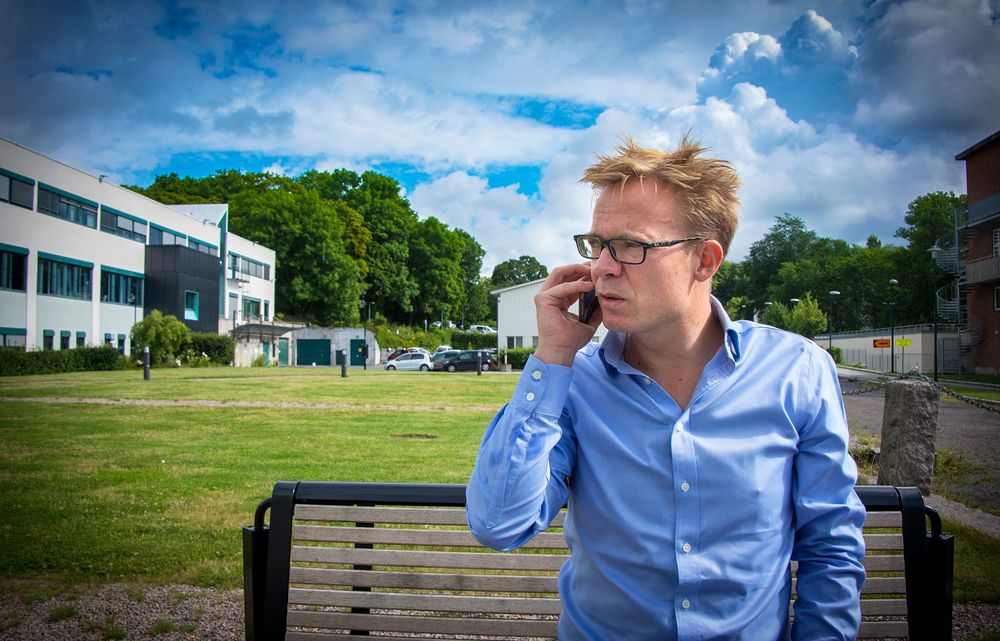 Dagsnytt 18-programleiar Espen Aas.