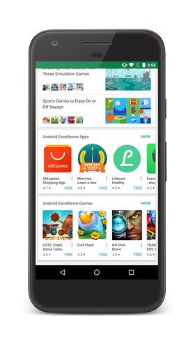 Google har iverksatt flere andre kvalitetshevende tiltak i det siste, for eksempel Android Excellence, som fremhever ekstra gode apper..