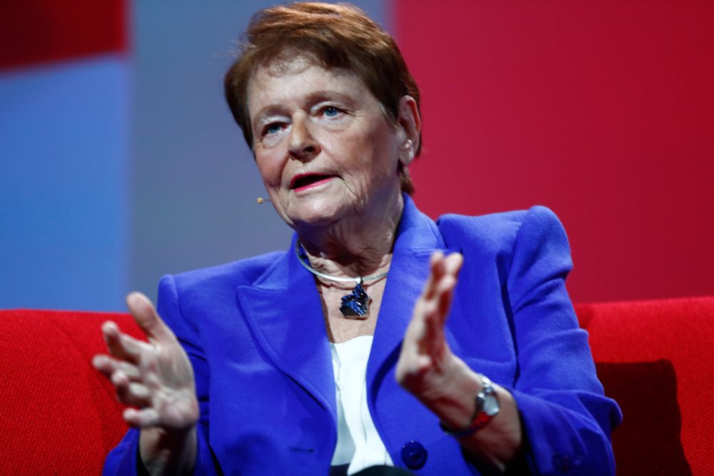 Tidligere statsminister Gro Harlem Brundtland på landsmøtet i Arbeiderpartiet tidligere i år.