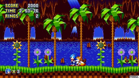 Intet retroinspirert Sonic-spill er komplett uten Green Hill Zone.