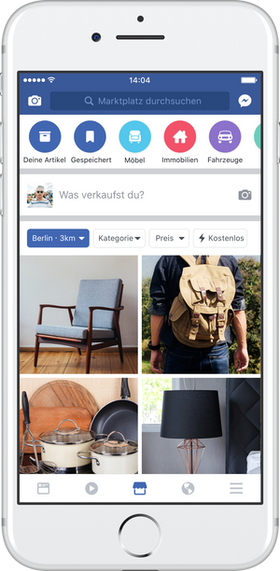 Slik ser tjenesten ut på mobil..