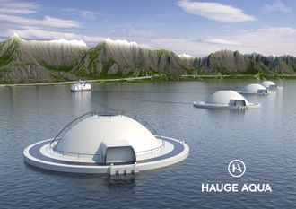GODKJENT: Marine Harvest med det lukkede systemet