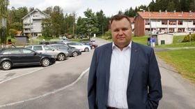 SER FREMOVER: Ordfører Thomas Sjøvold er opptatt av å se fremover i tiden som kommer.