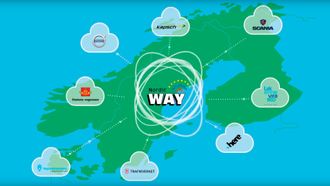 Nordic Way samler og distribuerer data fra ulike kilder langs veien.