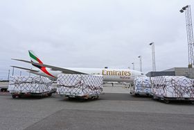 11. oktober i fjor startet også Emirates SkyCargo opp med rene fraktflyvinger fra Oslo Lufthavn.