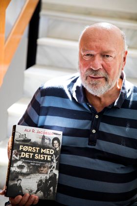 Forfatter Alf R. Jacobsen har skrevet bok om NTB i forbindelse med at nyhetsbyrået fyller 150 år i år.