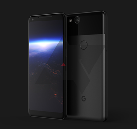 Slik skal Pixel 2 se ut, ifølge en lekkasje som kom tidligere i år.