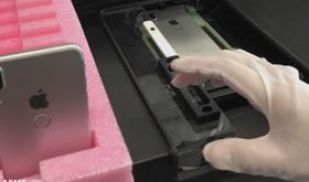 Dette ferske bildet viser en angivelig ny iPhone-modell med en TouchID-sensor på baksiden.