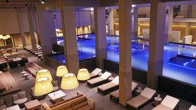 INNENDØRS: Her ser du innenfra The Well, i Wellness-avdelingen..