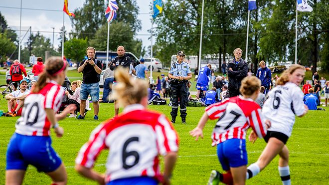 Slik sikret de Norway Cup med våpen