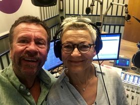 Stale Tonning og Ann Jones i Frokostradioen