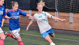 DE MØTES IGJEN: Dette minnet er fra 2014, hvor Kolbotn (hvit trøye) spilte årets første seriekamp i april, men tapte 1-0 mot Vålerenga. Kom og støtt dem når de møter Vålerenga nok en gang lørdag 9. september!.