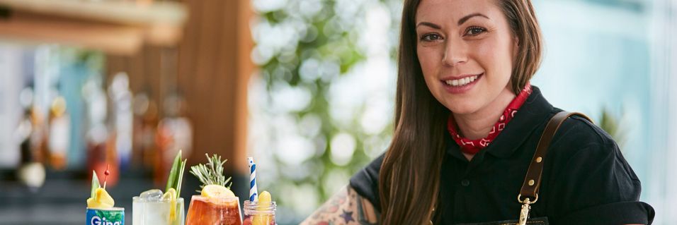 Canadiske Kaitlyn Stewart er verdens beste bartender