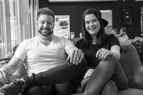 Forfatterne Even Aas-Eng og Katinka Sletten.