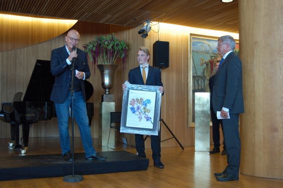 LOVLIG GAVE: Kulturskolen feirer 20 år i år, og det takket være kulturskoleloven som Bondevik var en av pådriverne for, mente kulturskolerektor Rune Molvær.