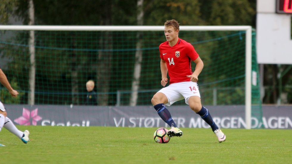 TIL VM: Ulrik Fredriksen skal spela U20-VM i Polen i sommar.