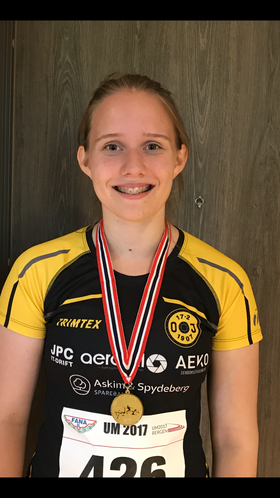 FLINK: Vibeke Engen gjorde det sylskarpt i Bergen by.