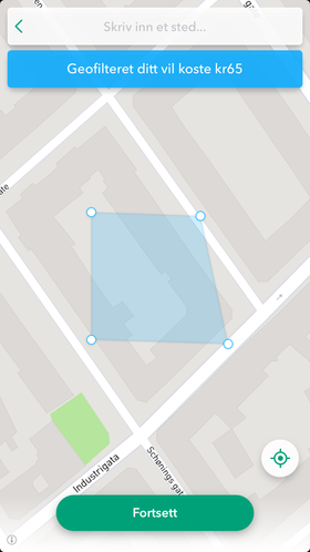 Prisen varierer på varighet og størrelse på «geogjerdet».