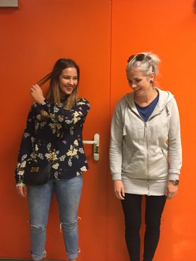 HOVEDTRENERE: Siren Stensland (f.v) og Stine Øyan er hovedtrenere i turngruppen i Oppegård IL. (Foto: Oppegård IL)