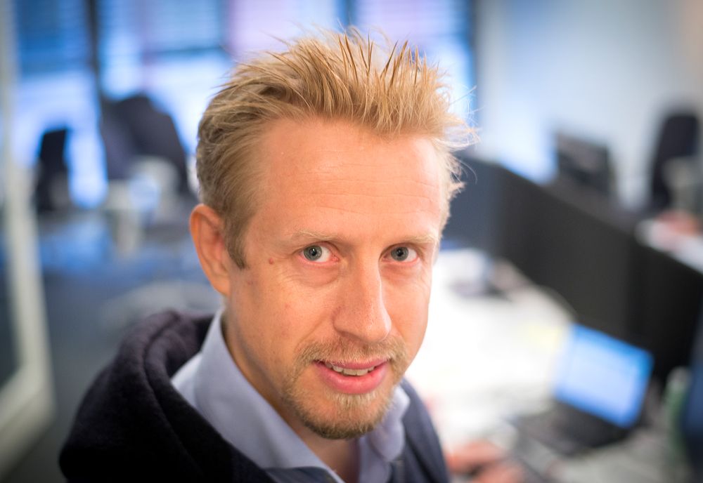 Redaktør Kristoffer Egeberg i Faktisk.no