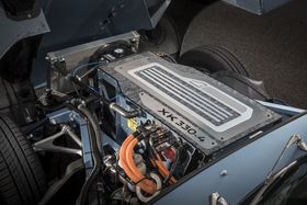Bensinmotoren er byttet ut med en elektrisk-variant