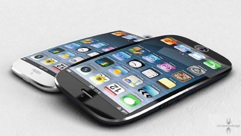 For fire år siden dukket dette bildet opp av hvordan en kurvet iPhone kunne se ut. Ikke fikk vi noen kurvet iPhone, og den så i hvert fall ikke slik ut. Mange designere bryner seg på ulanserte produkter, og får noen ganger mer oppmerksomhet enn de venter seg..
