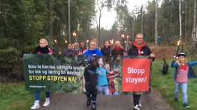 FORNØYD: Helgen Marstrander i aksjonsgruppen