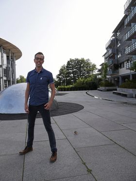 KLAR FOR Å GI ALT: Nicholas Wilkinson er valgt inn som stortingsrepresentant for SV på Akeshusbenken. Han gleder seg til dette..