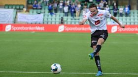 DEBUT: Det har blitt nokre sogndaldebutantar i årets sesong. I dag var det Joachim Soltvedt som fekk sjansen etter overgangen frå Åsane.