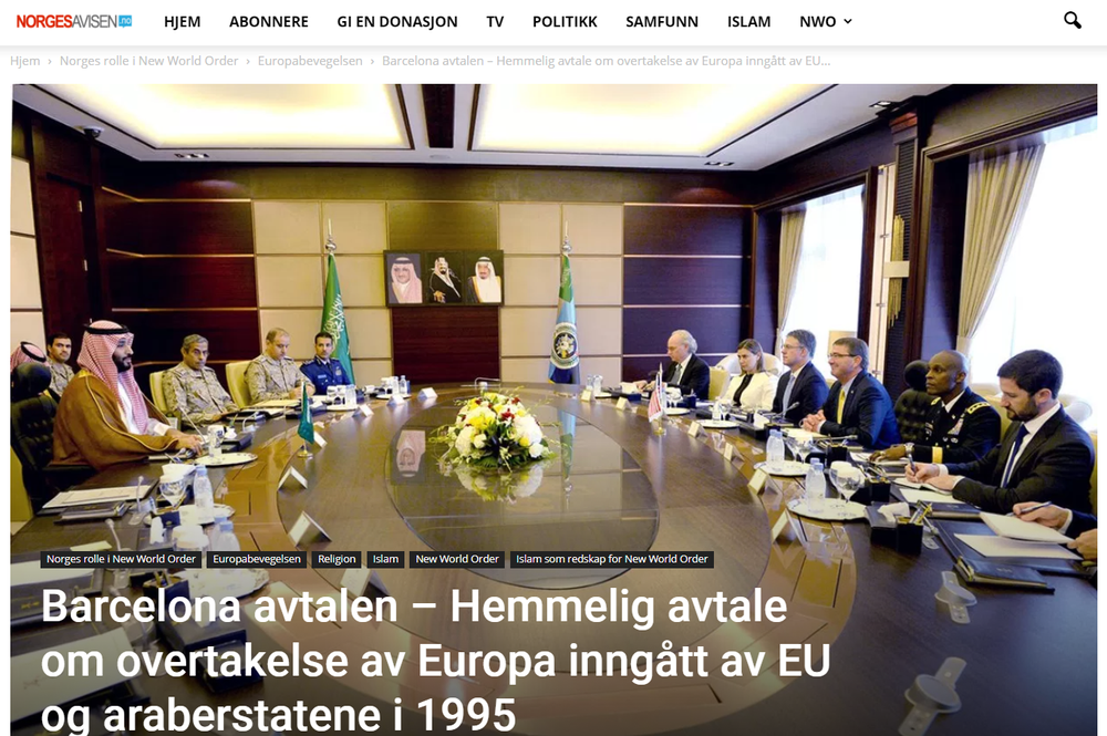 Faktisk.no: Nei, det finnes ingen hemmelig EU-avtale for islamisering av Europa