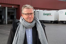 Logistikkdirektør Pål Christian Andersen i Europris. Foto: Øyvind Ludt