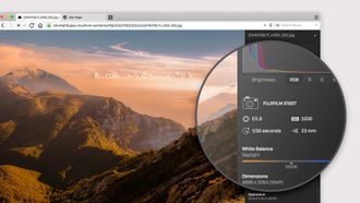 Muligheten til å se metadata om fotografier på weben er ny i Vivaldi 1.12..