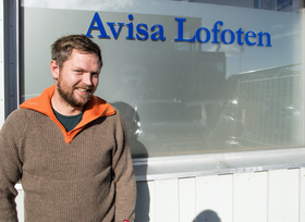 Lars Eidissen blir ny redaktør for Avisa Lofoten.