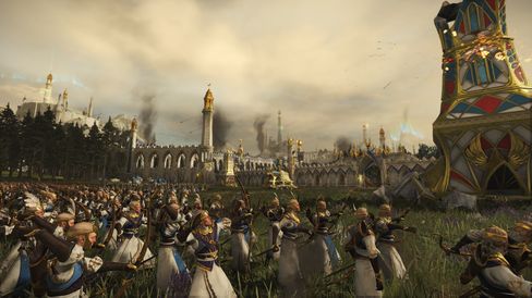 Total War er det eneste stedet hvor du får et bilde som dette.